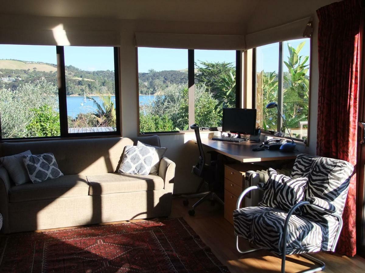 Shelly Beach Studio, Waiheke Island โอ๊คแลนด์ ภายนอก รูปภาพ