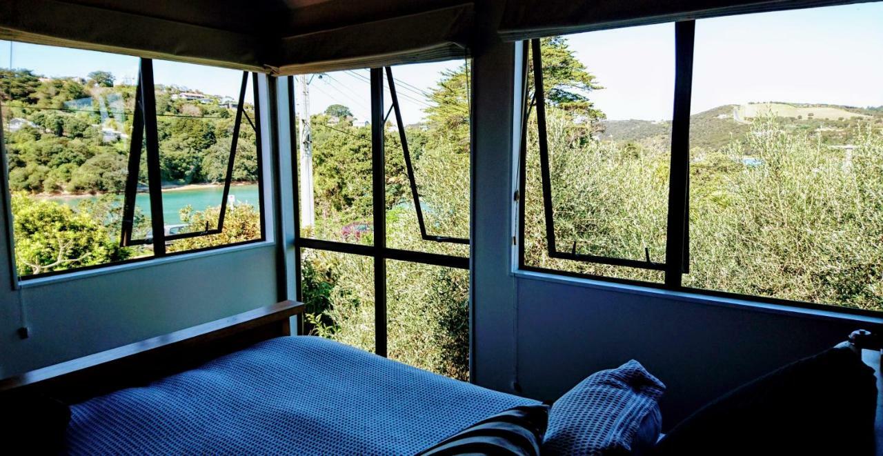 Shelly Beach Studio, Waiheke Island โอ๊คแลนด์ ภายนอก รูปภาพ